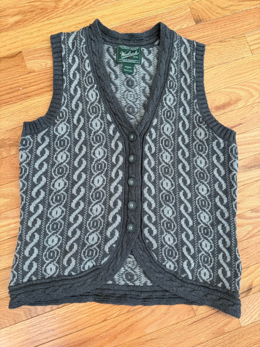 Woolrich Gray Sweater Vest